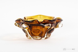 ashtray tarnowiec glassworks