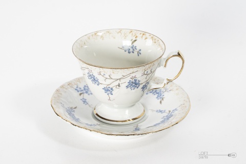 filiżanka ze spodkiem fryderyka porcelana krzysztof