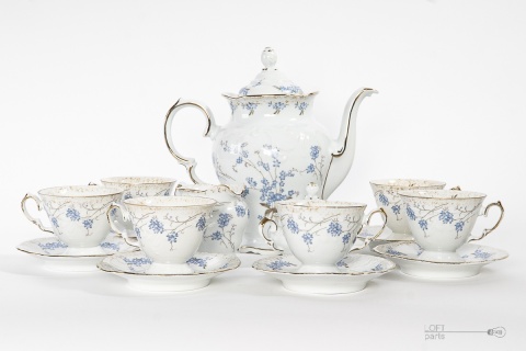 serwis do kawy porcelana wawel