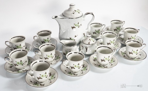 serwis kawowy porcelana karolina