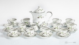 coffee set porcelain karolina