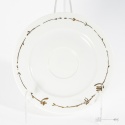 porcelanowy spodek kruk