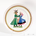 plate dance polish kujawiak chodzież porcelain