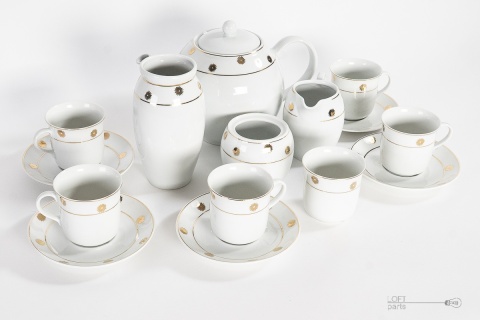 serwis do kawy porcelana krzysztof