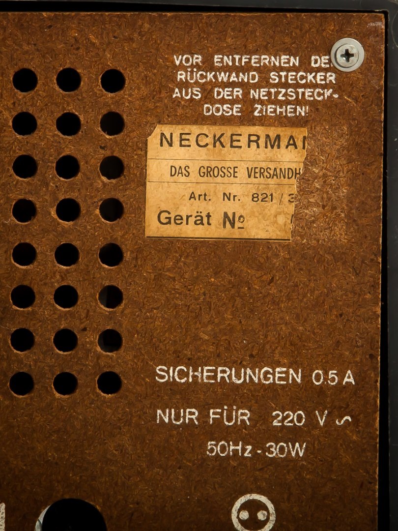 Radio lampowe kuchenne Neckerman