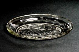 Platter, Herring, Ząbkowice Glassworks